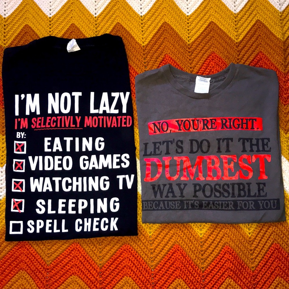 Funny shirts! 😂